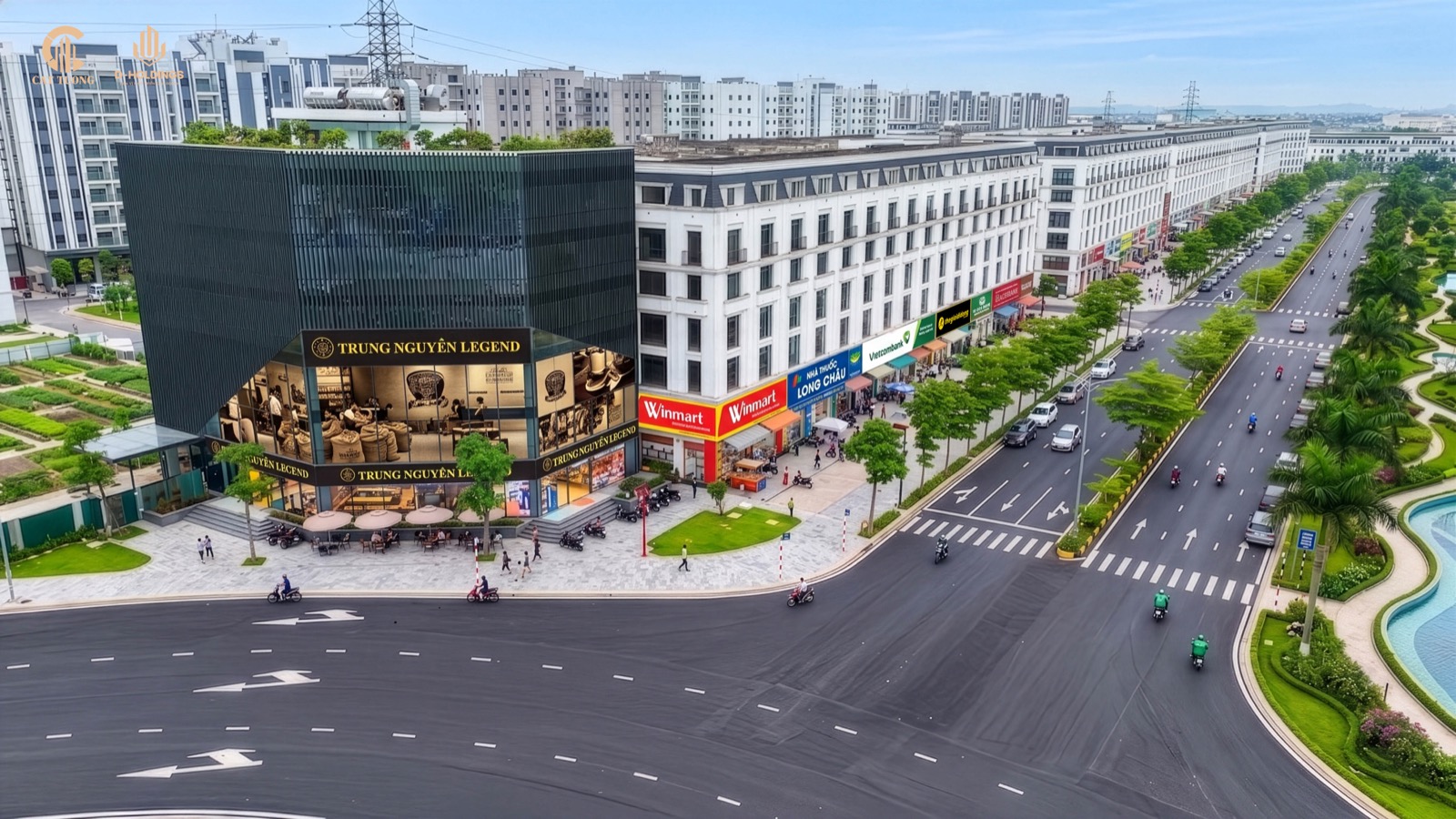 Phối cảnh Cát Tường Smart City